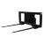 Tomahawk Attachments Dingo Double Bottom Hay Spear for mini skid steers and compact utility loaders. Compatible with Toro Dingo, Vermeer, Ditch Witch, Ramrod, Thomas, Finn, and Boxer.