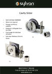 Cavity Sliders C1 C2