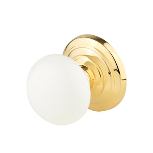 LS5 WHITE KNOB GOLD BASE LS5 WHITE KNOB GOLD BASE