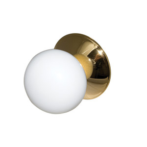 Passage Knob LS9 White Passage Knob LS9 White