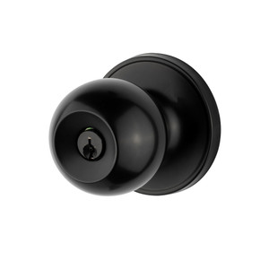 Boston Entrance Knobset Sylvan Black