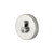 Single cylinder deadbolt Sylvan Satin Nickel Plate outside Single cylinder deadbolt Sylvan Satin Nickel Plate outside