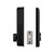 Electronic Smart Deadbolt Black Door View