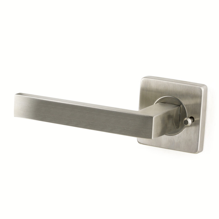 Porto Lever Handle Privacy Stainless Steel