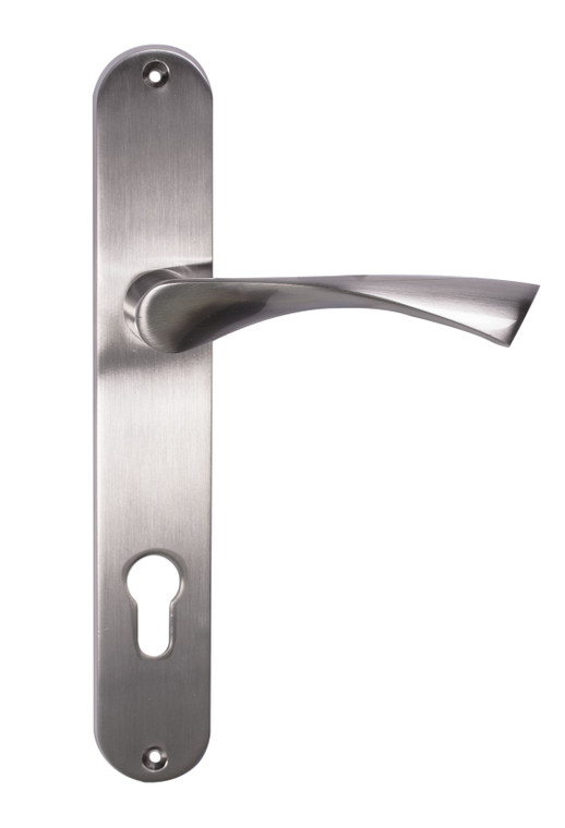 Monza Euro Keyhole Longplate Lever Handle