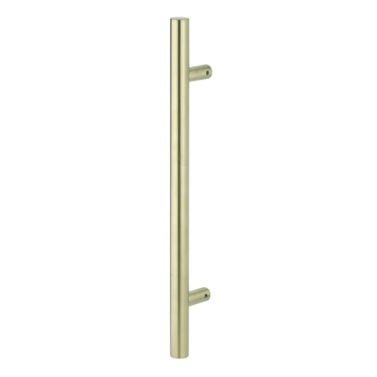 Lineare Tube Bar Pull Satin Brass