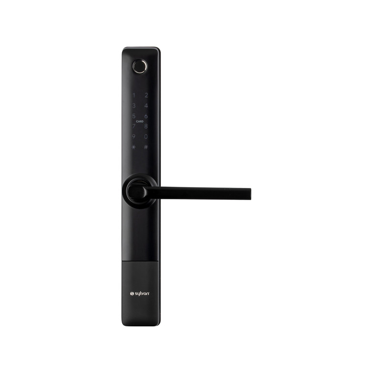 Electronic Smart Lock Black Full Front