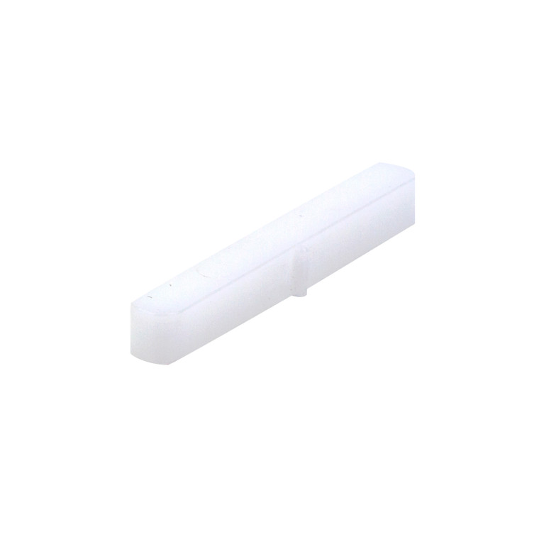 Plastic New Zealand made  spindle suitable for wardrobe doors requiring only one knob on one side of the door.