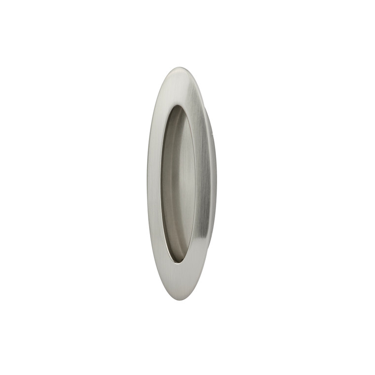 SFP9 Oval Flush Pull Satin Nickel