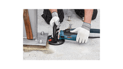 5 In. Concrete Surfacing Grinder with Dedicated Dust-Collection Shroud