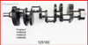 1986 Chevrolet K20 Suburban 5.7L Engine Crankshaft Kit 125100 -18