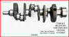 1992 Oldsmobile Bravada 4.3L Engine Crankshaft Kit 125300 -197