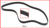 2003 Volkswagen Beetle 1.9L Engine Timing Belt TB321.P12