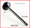 1986 Chevrolet Sprint 1.0L Engine Exhaust Valve EM2169.P2