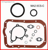 1986 Mazda B2000 2.0L Engine Lower Gasket Set MA2.0CS.P6
