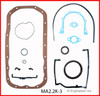 1988 Mazda B2200 2.2L Engine Gasket Set MA2.2K-3.P2