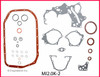 1995 Mitsubishi Eclipse 2.0L Engine Gasket Set MI2.0K-2.P14