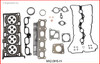 2011 Mitsubishi Lancer 2.0L Engine Gasket Set MI2.0K-6.P4