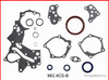 2005 Mitsubishi Eclipse 2.4L Engine Lower Gasket Set MI2.4CS-B.P24