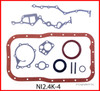 1986 Nissan D21 2.4L Engine Gasket Set NI2.4K-4.P5