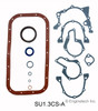 1992 Suzuki Samurai 1.3L Engine Lower Gasket Set SU1.3CS-A.P14
