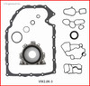 2009 Volkswagen Eos 2.0L Engine Gasket Set VW2.0K-3.P34