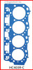 2003 Chevrolet Silverado 2500 HD 6.6L Engine Cylinder Head Gasket HC403R-C.P14