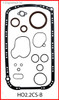 1997 Honda Prelude 2.2L Engine Lower Gasket Set HO2.2CS-B.P12