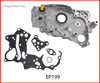 1996 Mitsubishi Galant 2.4L Engine Oil Pump EP199.P29