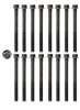 1991 Chrysler New Yorker 3.8L Engine Cylinder Head Bolt Set HB124.P11