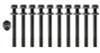 1989 Suzuki Sidekick 1.6L Engine Cylinder Head Bolt Set HB185.P2