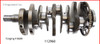 2010 Chevrolet Malibu 3.6L Engine Crankshaft Kit 112960.P41