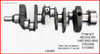 1991 Chevrolet G10 4.3L Engine Crankshaft Kit 125300.P146