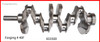 1991 Nissan D21 2.4L Engine Crankshaft Kit 833500.P7