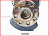 2003 Toyota Solara 2.4L Engine Crankshaft Kit 965900.P7