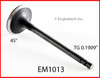 2011 Nissan Pathfinder 5.6L Engine Exhaust Valve EM1013 -108