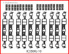 1988 Chevrolet V10 Suburban 5.7L Engine Intake Manifold Gasket IC350XL-10 -77