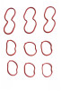 Intake Manifold Gasket - 2010 Chrysler 300 2.7L (ICR167-A.F60)