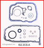 2003 Isuzu Rodeo 2.2L Engine Lower Gasket Set IS2.2CS-A -19