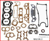 1986 Mazda B2000 2.0L Engine Gasket Set MA2.0K-3 -1