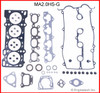 1999 Mazda 626 2.0L Engine Gasket Set MA2.0K-5 -2