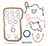 1989 Mazda 929 3.0L Engine Lower Gasket Set MA3.0CS -2