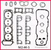 1988 Nissan Van 2.4L Engine Gasket Set NI2.4K-5 -2