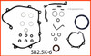 2010 Subaru Legacy 2.5L Engine Gasket Set SB2.5K-6 -20