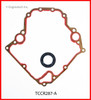 2000 Dodge Durango 4.7L Engine Timing Cover Gasket Set TCCR287-A -3