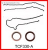 1997 Ford E-250 Econoline 5.4L Engine Timing Cover Gasket Set TCF330-A -4