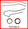 1998 Ford E-350 Econoline Club Wagon 5.4L Engine Timing Cover Gasket Set TCF330-A -29