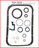 1990 Toyota Tercel 1.5L Engine Lower Gasket Set TO1.5CS -5