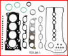 2006 Pontiac Vibe 1.8L Engine Gasket Set TO1.8K-1 -26