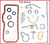 1985 Toyota Cressida 2.8L Engine Lower Gasket Set TO2.8CS-A -7